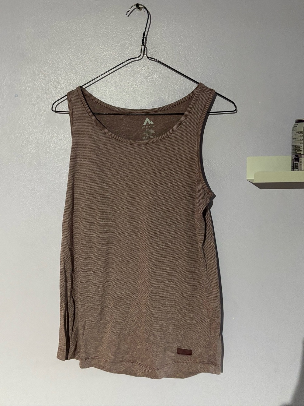 Women's Red Scoop Neck Tank Top